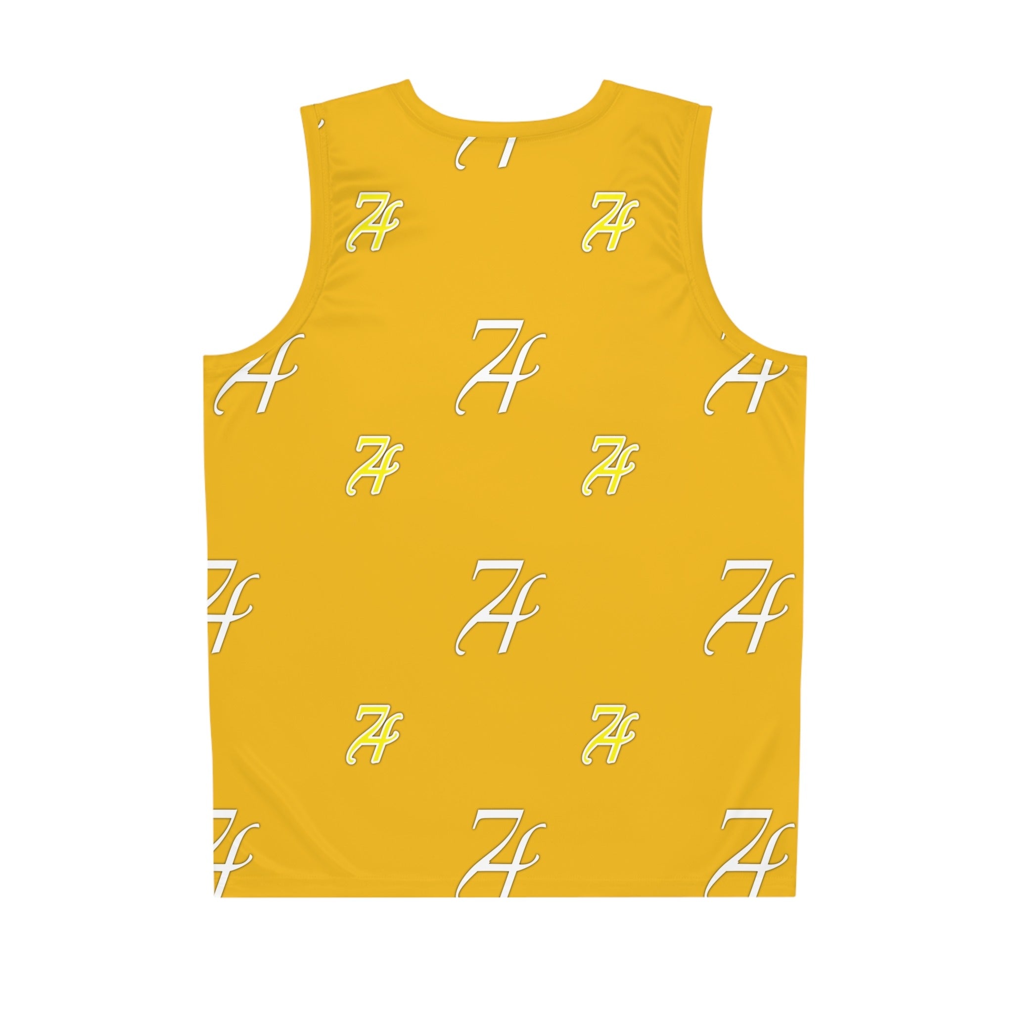 Signature Basketball Tank- Yellow