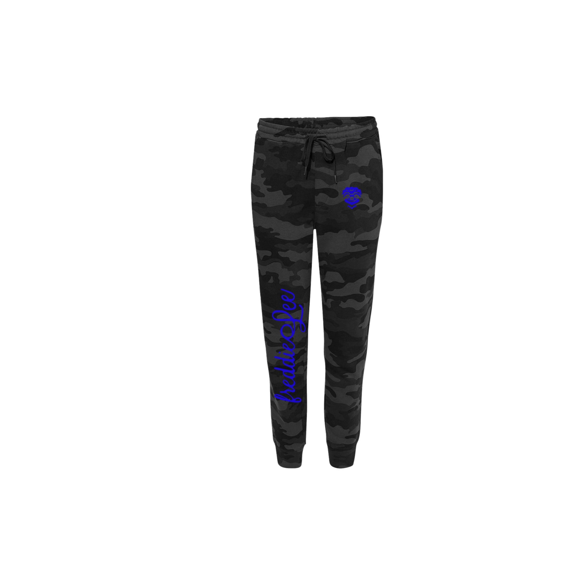 Woodland Blackout Joggers - Sloth Blue
