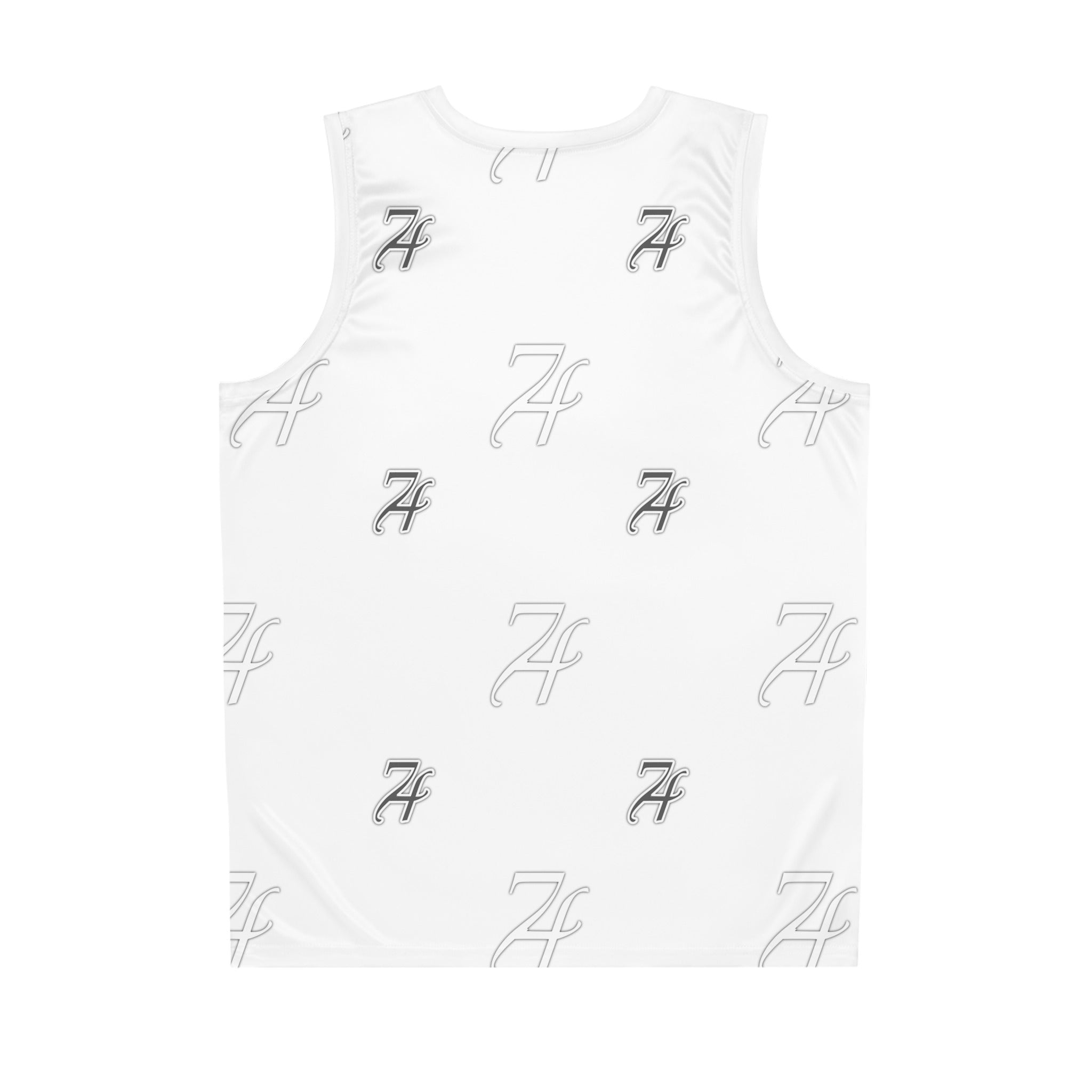 Signature Basketball Tank- White