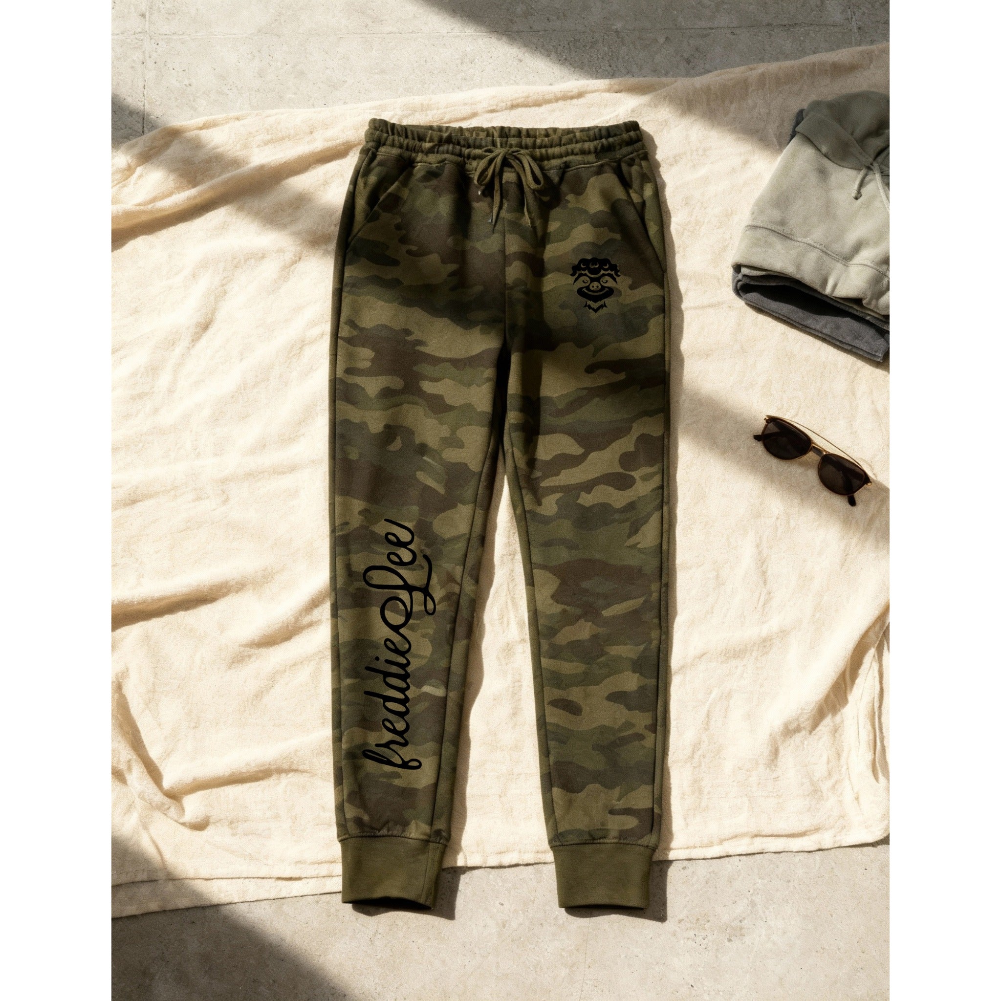 Woodland Joggers- Sloth Black