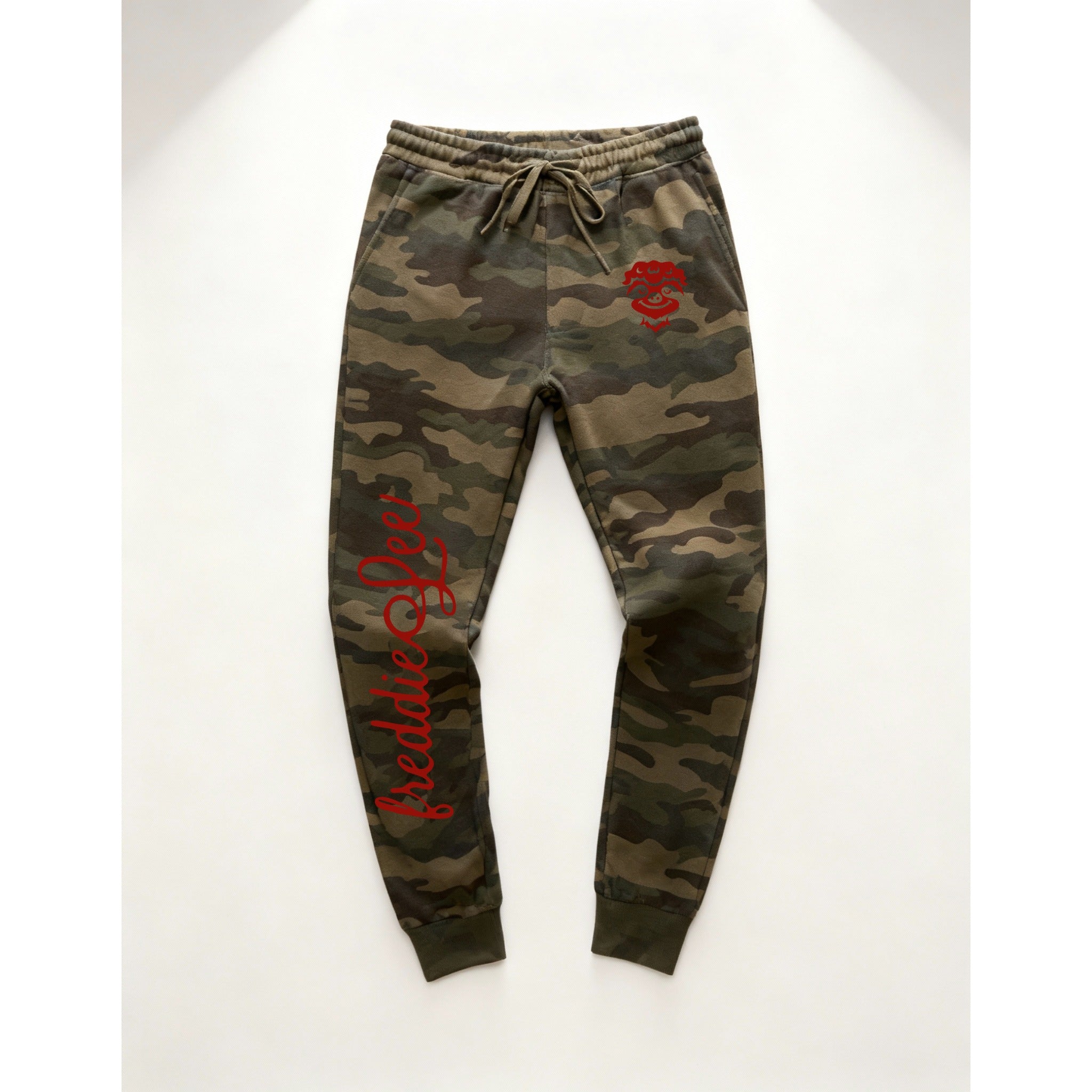 Woodland Joggers – Sloth Red