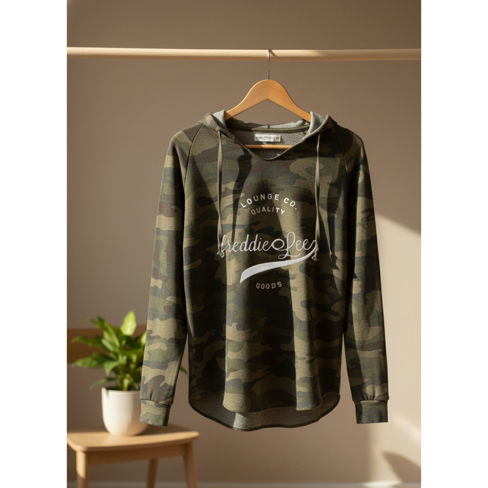 Woodland Lounge Co. Hoodie -Pina Colada