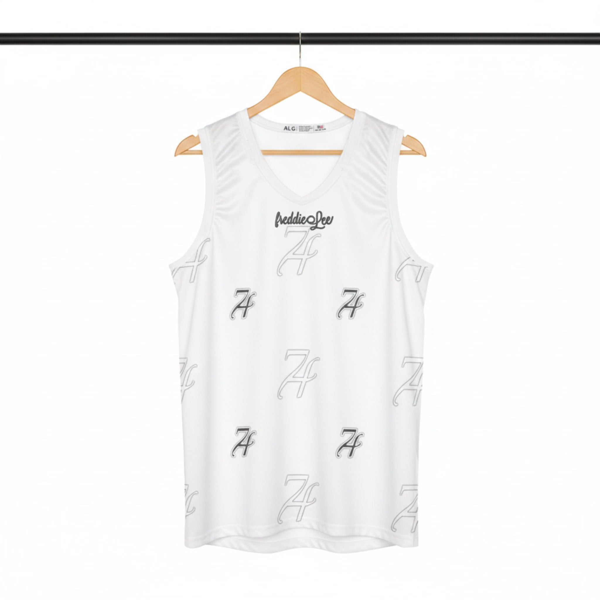 Signature Basketball Tank- White