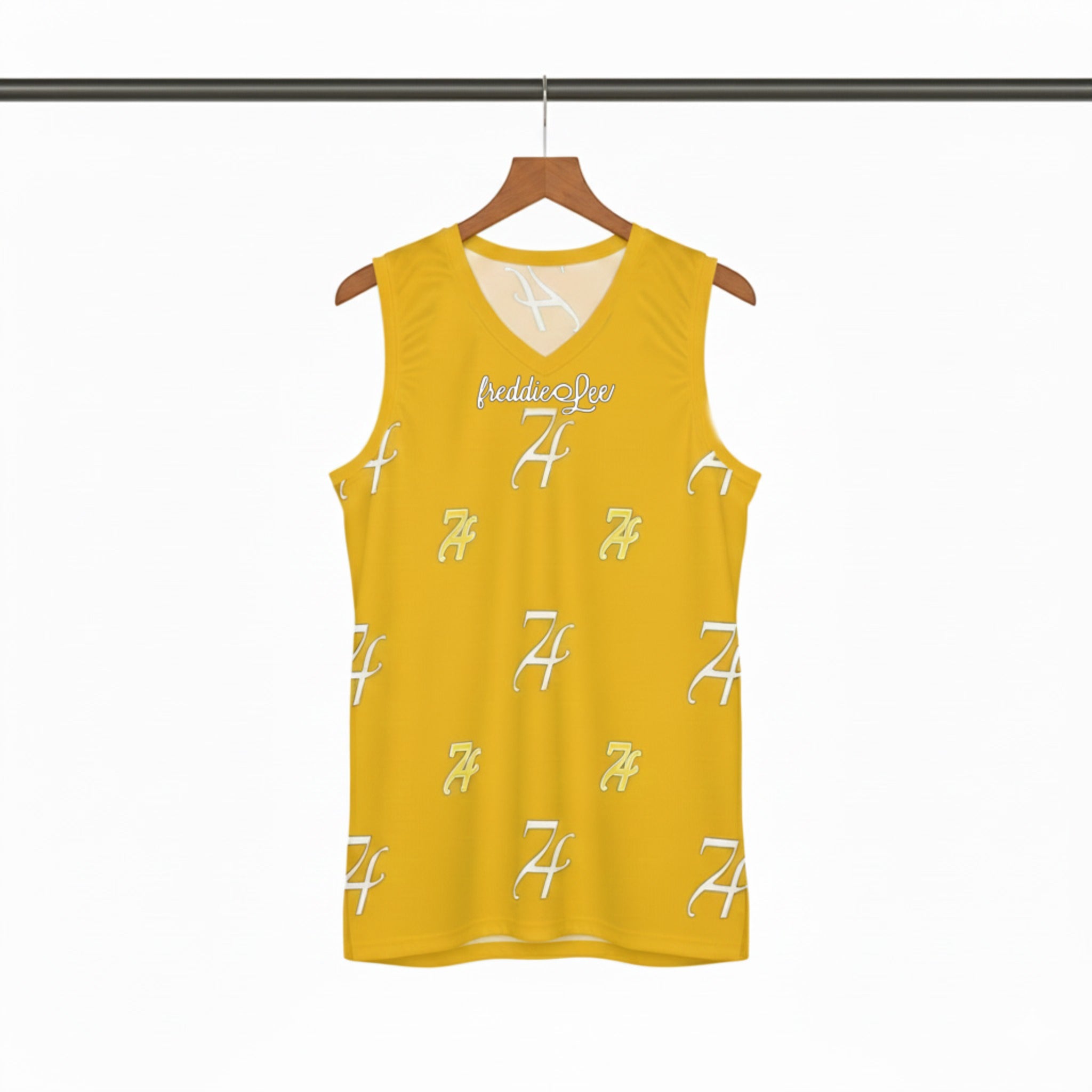 Signature Basketball Tank- Yellow