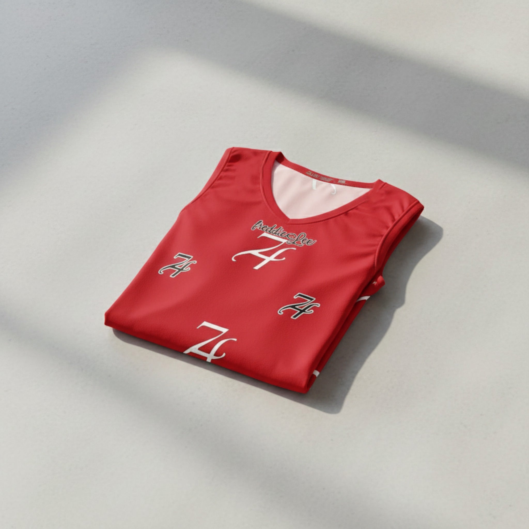 Signature Basketball Tank-Red