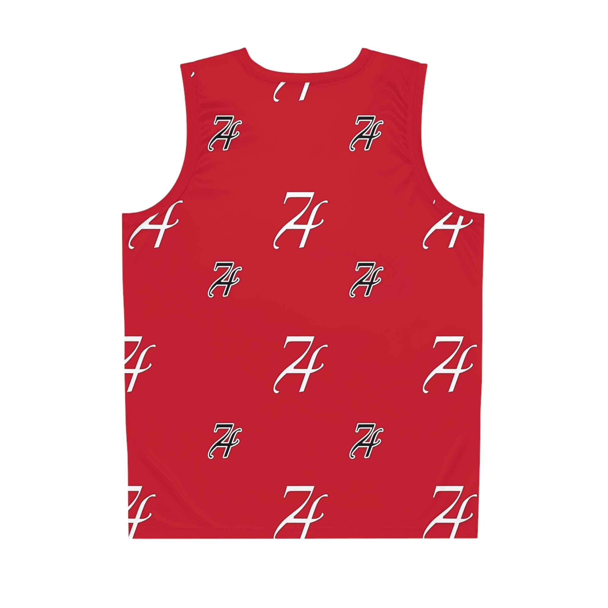 Signature Basketball Tank-Red