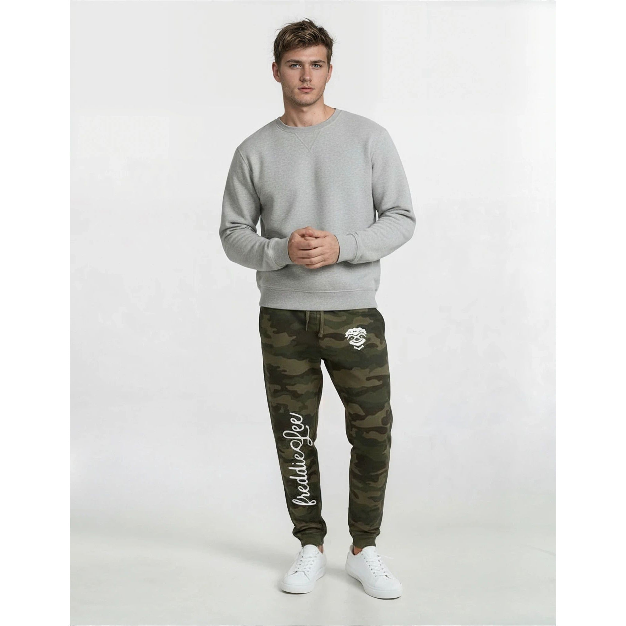 Woodland Joggers – Sloth White