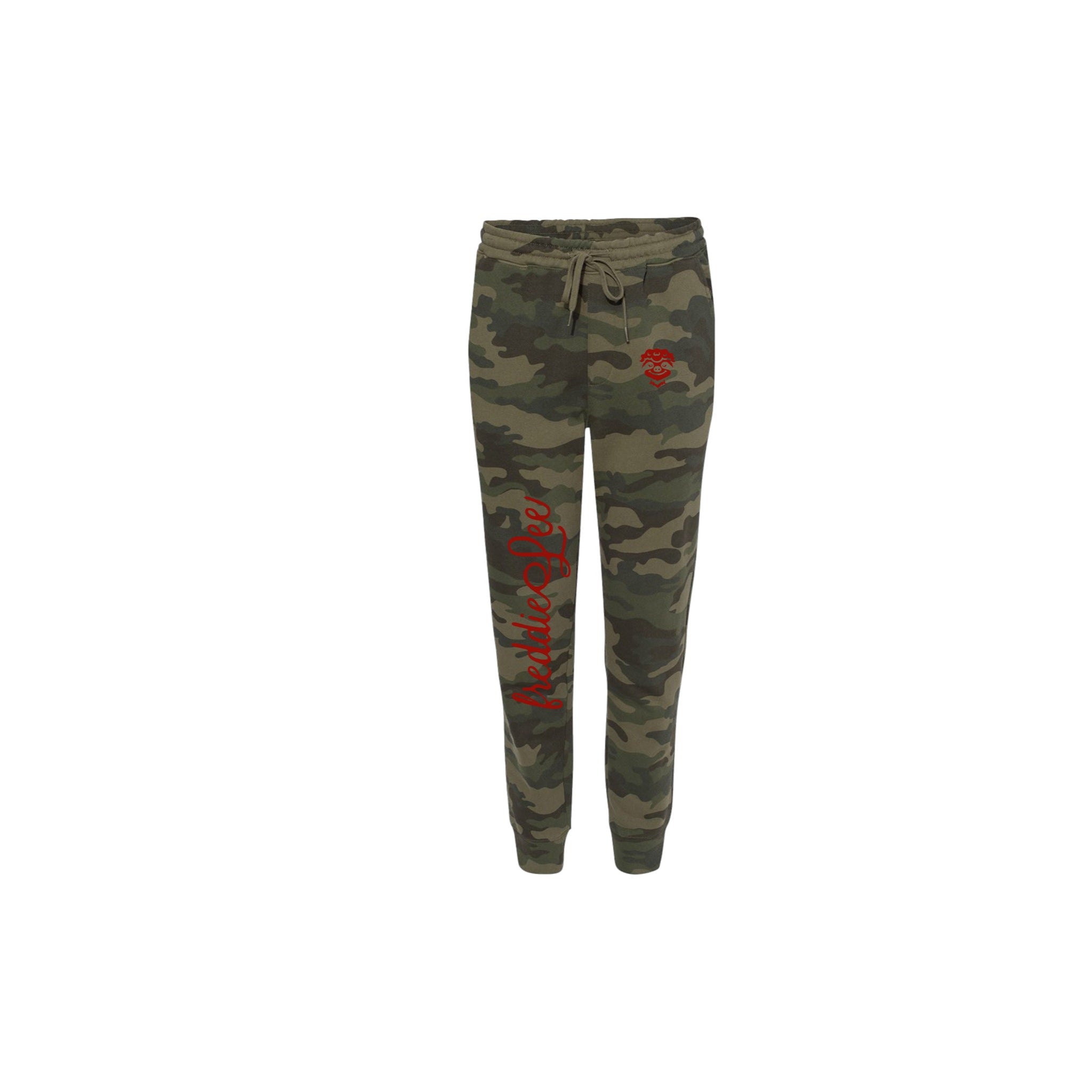 Woodland Joggers – Sloth Red