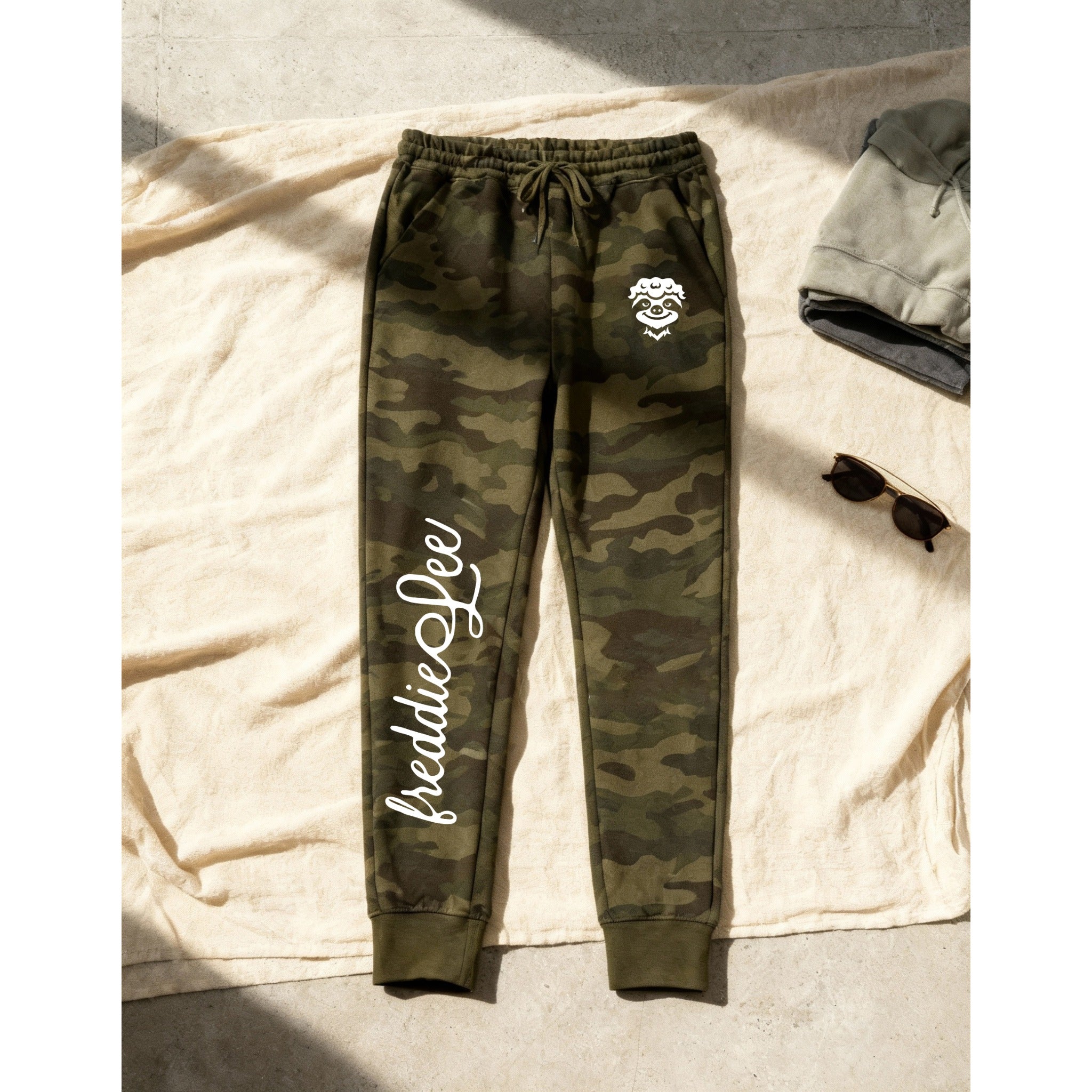 Woodland Joggers – Sloth White