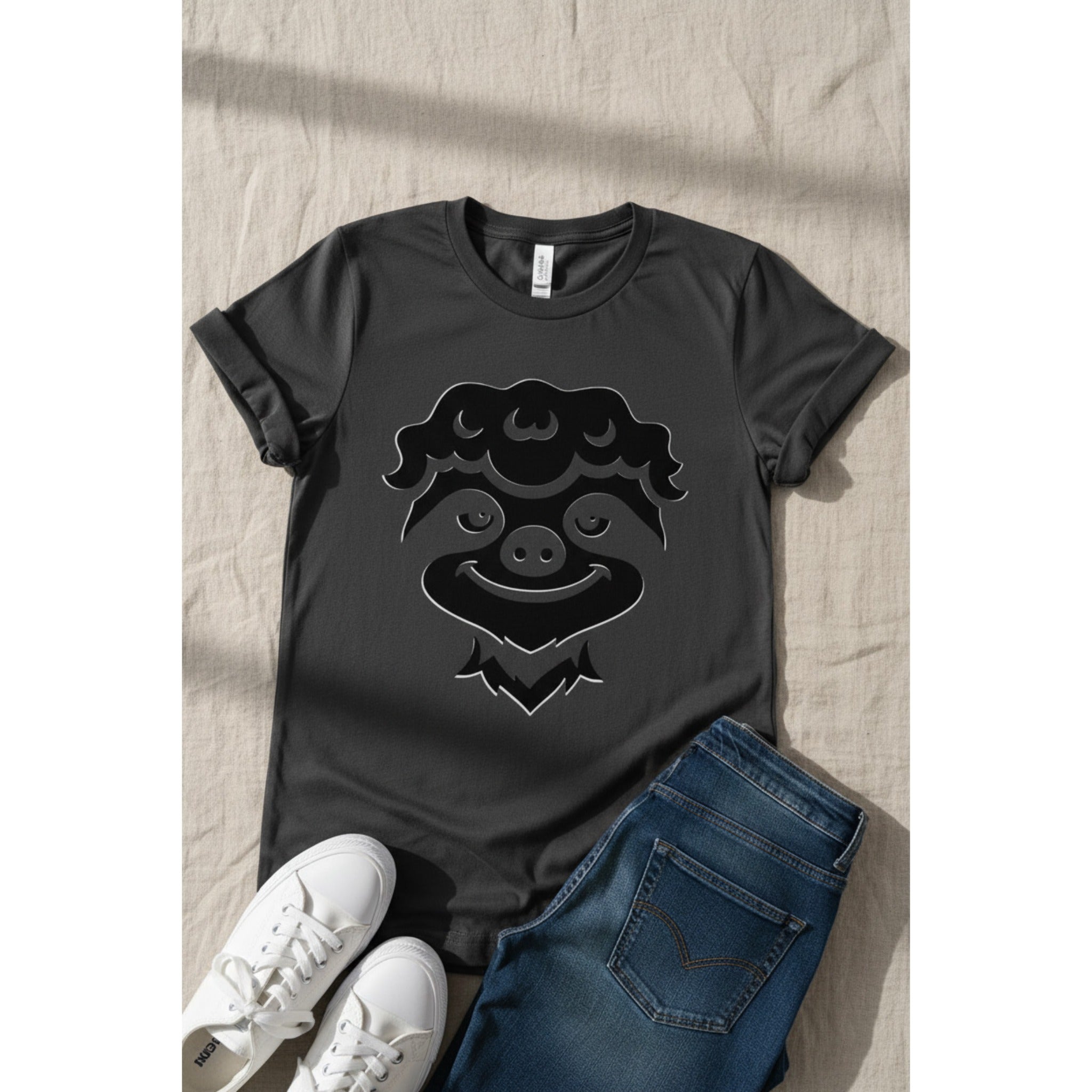 SLTH Noir x Noir Tee