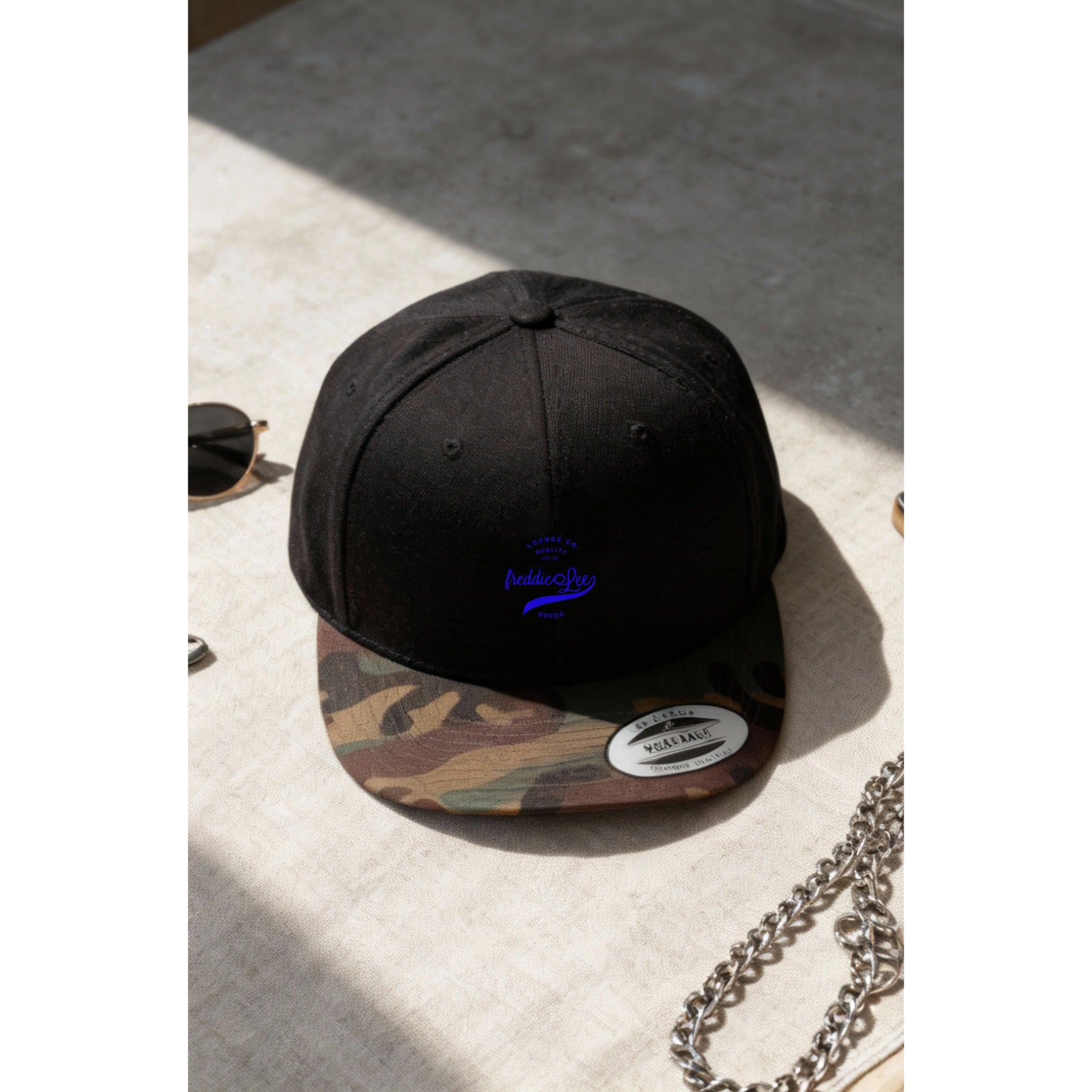 The Lounge Snapback- Blue Lagoon